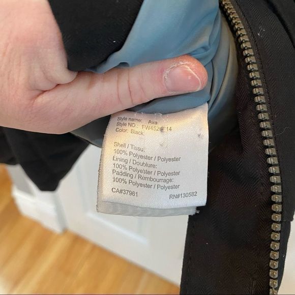 Firefly women’s black winter jacket medium - Picture 9 of 15